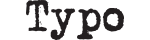 Typo brand image